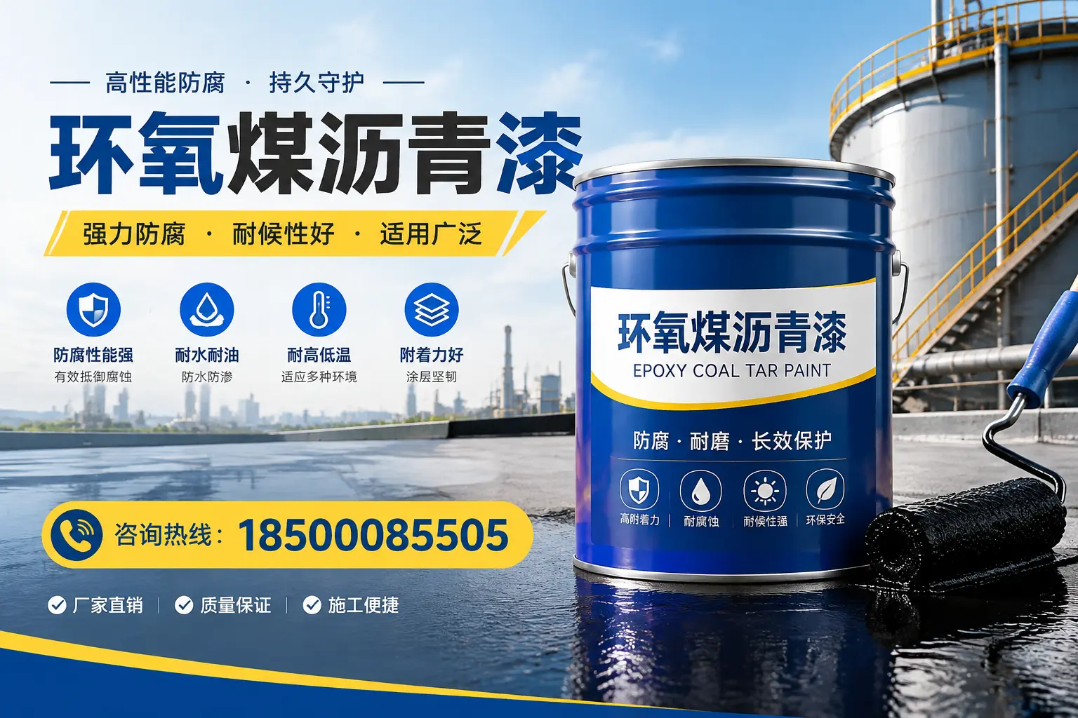 环氧煤沥青漆的储存与运输注意事项,泰安企业须知